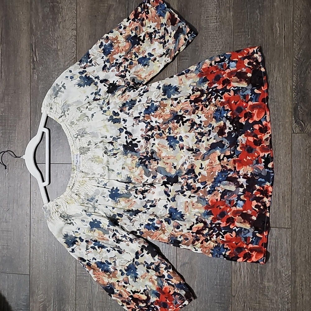 Brigitte Bailey Medium Women's Floral Print Top